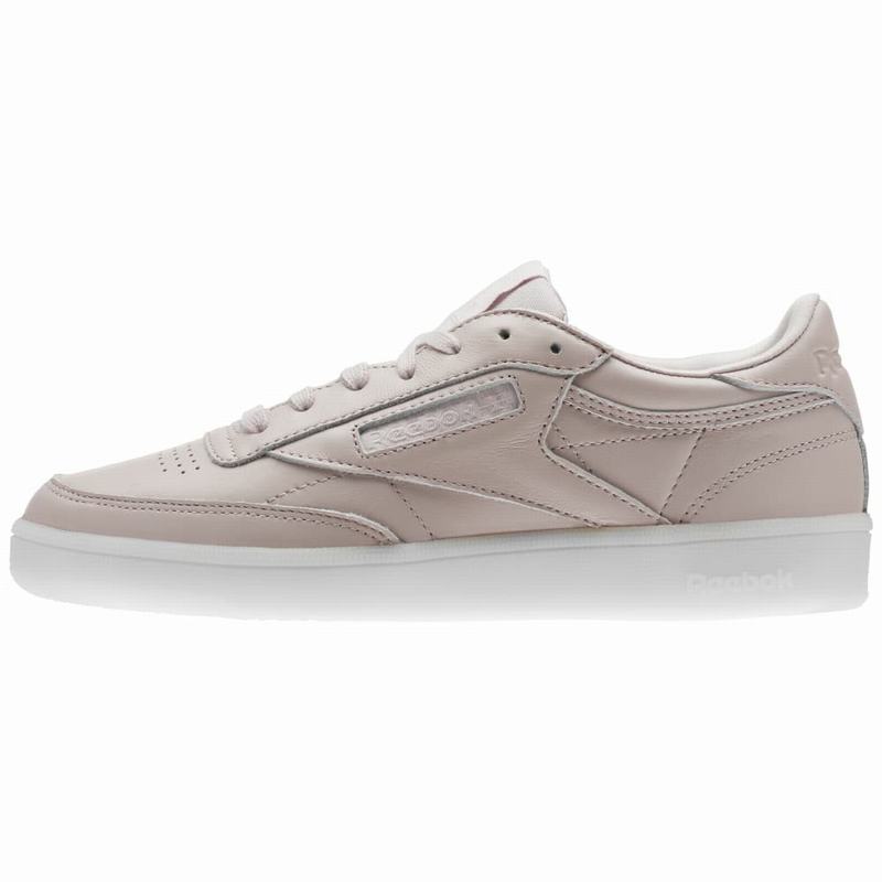 Tenisi Reebok Club C 85 Dama Roz/Albi Romania SW6731KL
